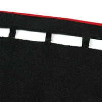 Jedinstvene ponude poklopac nadzorne ploče automobila crno-crveni poklopac nadzorne ploče za 14-18
