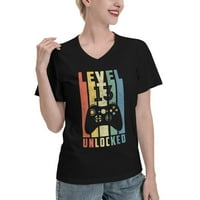 Ženske majice s izrezom u obliku slova M. M. u crnoj boji M. M. M.