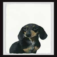 Marmont Hill Usamljeni pas uokvireni slikarski umjetnički tisak, 24.00 1.50