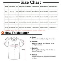 Muške košulje rasprodaja Plus size ležerna jednobojna košulja s ovratnikom koji se odbija i džepom na kopčanje