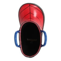 Spiderman Toddler Boy's License Licens Rain Boots, dvostruke veličine 5 6-13 1