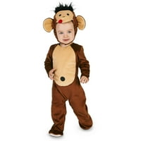 Monkeyin 'Monkey Toddler Halloween kostim, veličina 3T-4T