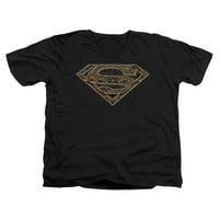 Superman DC Comics Aztec Shield majica za odrasle za odrasle