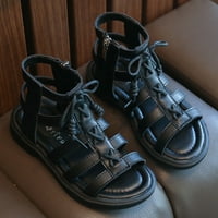 Kožne sandale za djevojčice, sandale za djecu, nove sandale, ljetne modne cipele s niskom potpeticom, cipele za