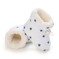 Zimske čizme za malu djecu za djevojčice i dječake, mekane uske udobne zimske čizme od flisa i pamuka, vunena