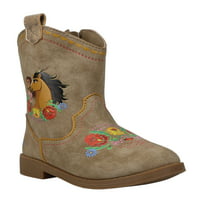 DreamWorks Spirit Duh Girl Cancus Western Cowboy Boot, veličine 7-12