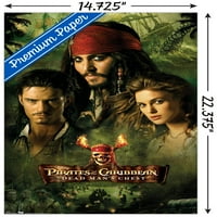 Diesne Pirati s Kariba: Škrinja mrtvaca-Grupni zidni plakat, 14.725 22.375