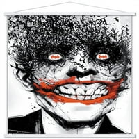 Zidni poster stripa Joker-šišmiši u magnetskom okviru, 22.375 34