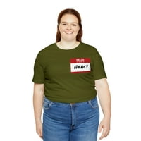 Nanceina majica s natpisom, Bok, Moje ime je Nance