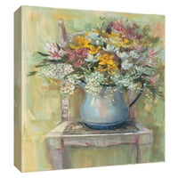 Slike, uokvireni umjetnički ispis, cvijeće na stolici II