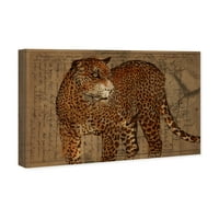 Wynwood Studio životinje zidne umjetničko platno ispisuje 'lovce' make - narančasta, smeđa